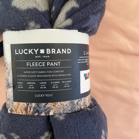 Lucky Brand sleepwear fleece pants - Picture 4 of 7